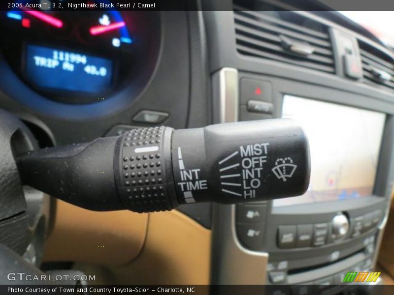Nighthawk Black Pearl / Camel 2005 Acura TL 3.2