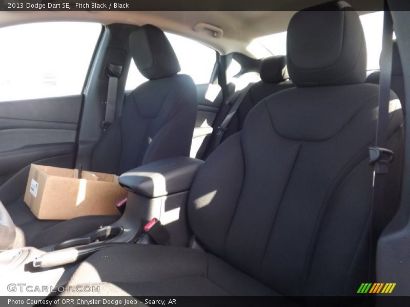 Pitch Black / Black 2013 Dodge Dart SE