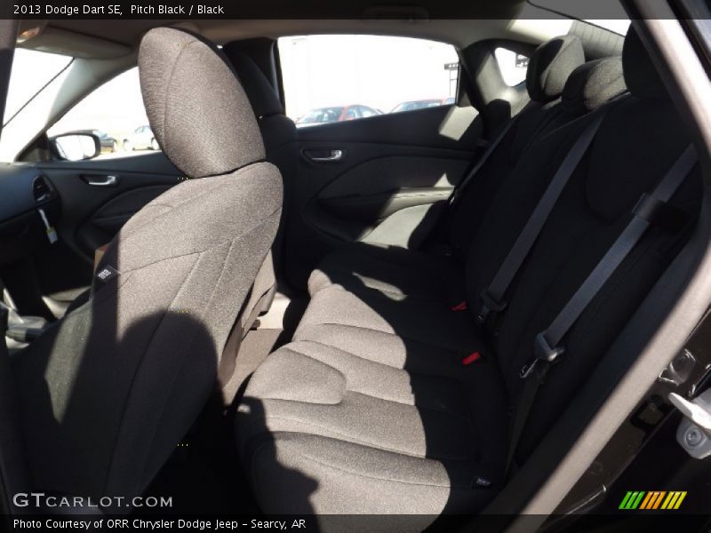 Pitch Black / Black 2013 Dodge Dart SE