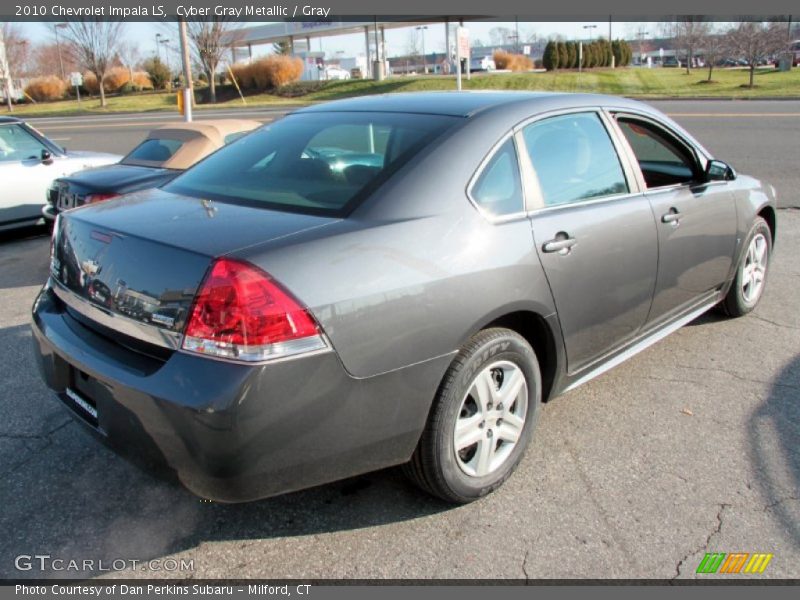 Cyber Gray Metallic / Gray 2010 Chevrolet Impala LS