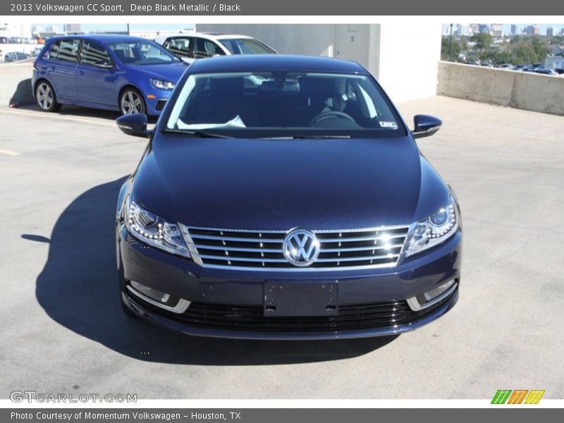 Deep Black Metallic / Black 2013 Volkswagen CC Sport