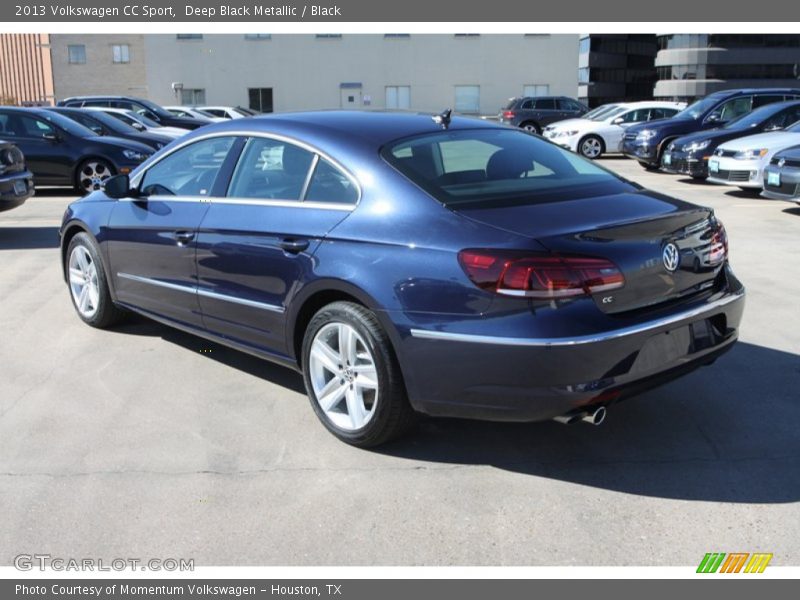 Deep Black Metallic / Black 2013 Volkswagen CC Sport