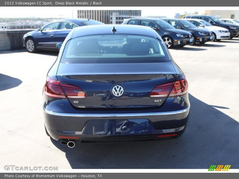 Deep Black Metallic / Black 2013 Volkswagen CC Sport