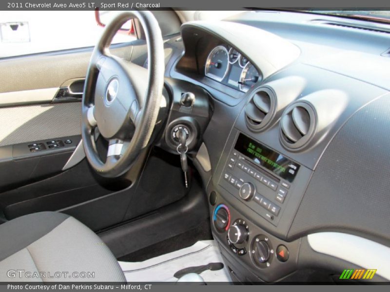 Sport Red / Charcoal 2011 Chevrolet Aveo Aveo5 LT