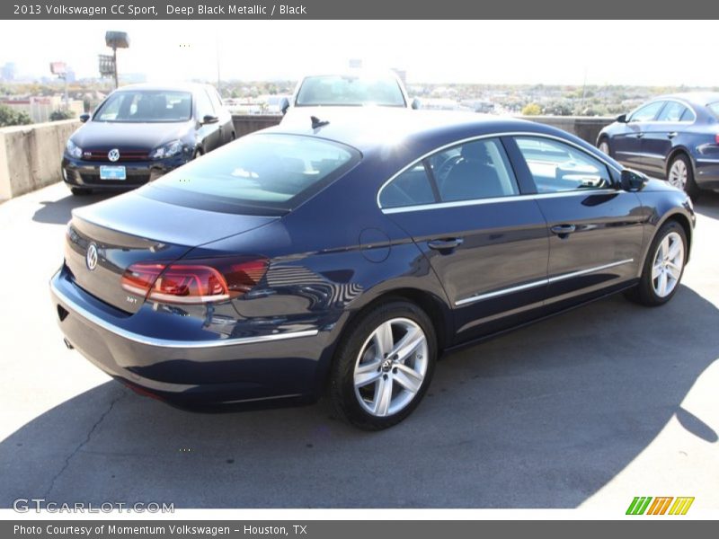 Deep Black Metallic / Black 2013 Volkswagen CC Sport