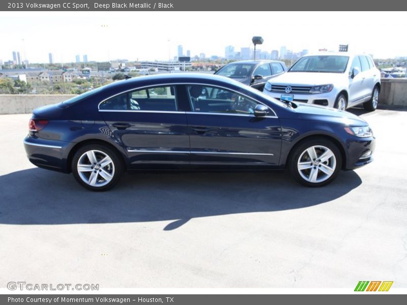 Deep Black Metallic / Black 2013 Volkswagen CC Sport