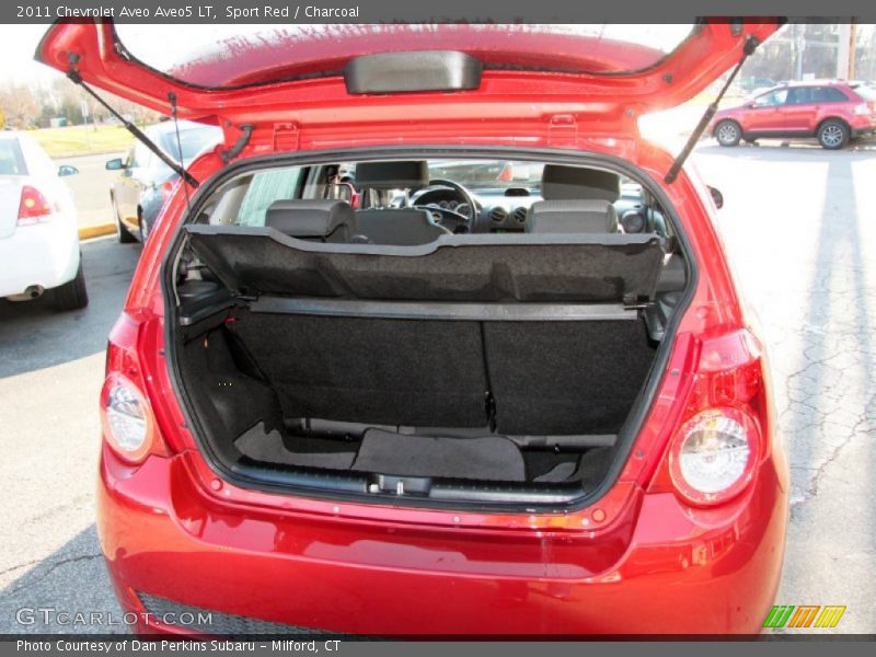 Sport Red / Charcoal 2011 Chevrolet Aveo Aveo5 LT