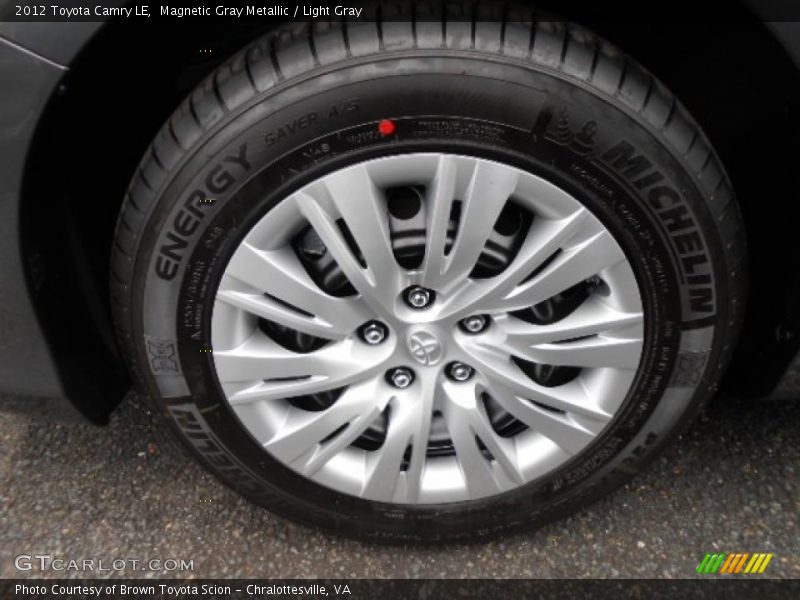 Magnetic Gray Metallic / Light Gray 2012 Toyota Camry LE
