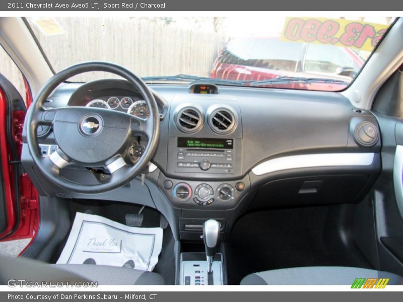 Sport Red / Charcoal 2011 Chevrolet Aveo Aveo5 LT