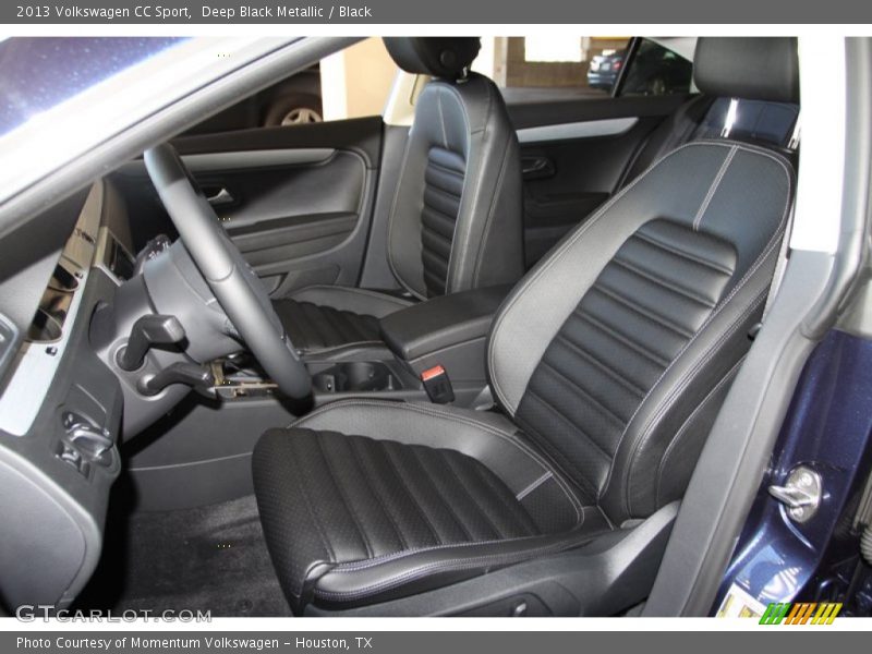 Deep Black Metallic / Black 2013 Volkswagen CC Sport