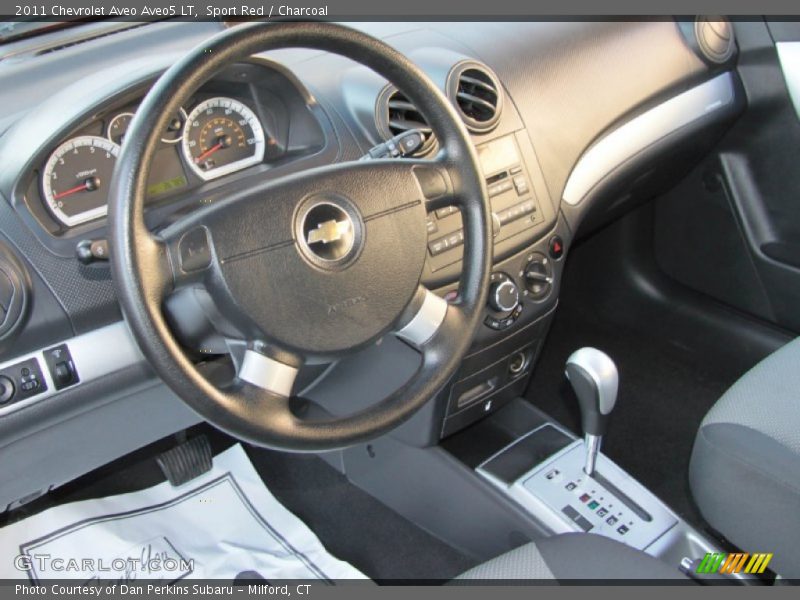 Sport Red / Charcoal 2011 Chevrolet Aveo Aveo5 LT