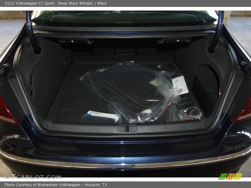 Deep Black Metallic / Black 2013 Volkswagen CC Sport