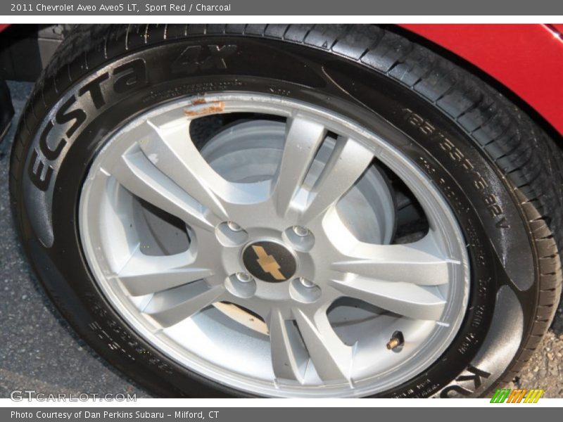 Sport Red / Charcoal 2011 Chevrolet Aveo Aveo5 LT