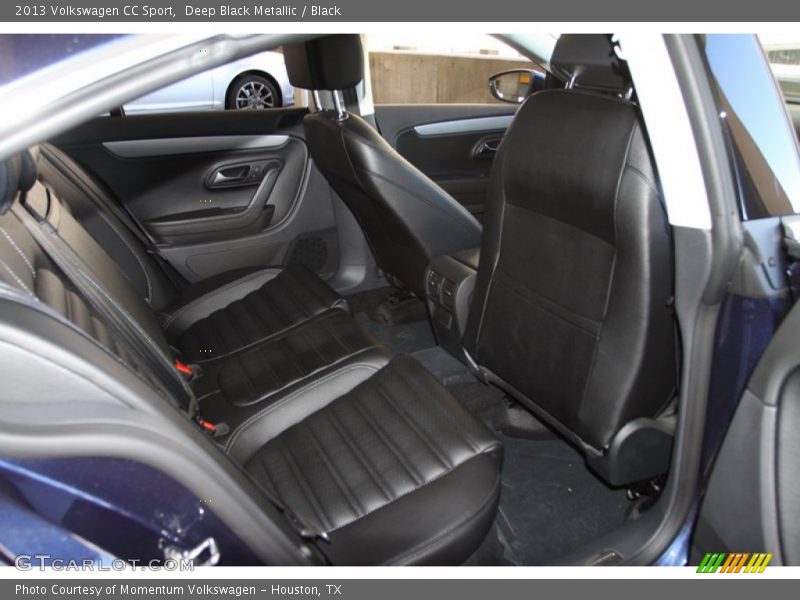 Deep Black Metallic / Black 2013 Volkswagen CC Sport