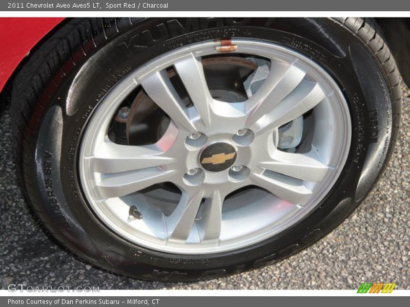 Sport Red / Charcoal 2011 Chevrolet Aveo Aveo5 LT