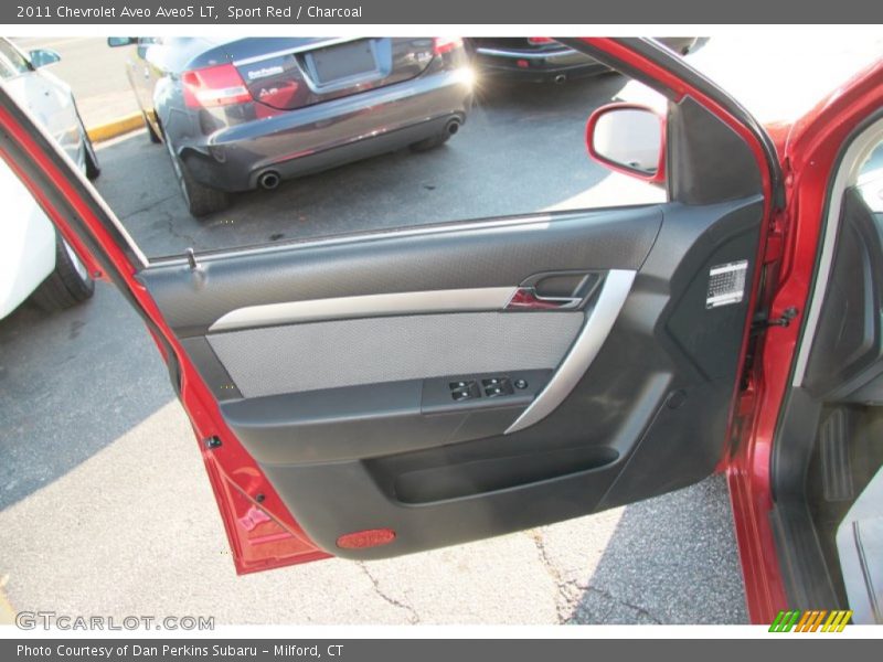 Sport Red / Charcoal 2011 Chevrolet Aveo Aveo5 LT