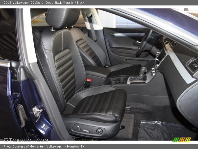 Deep Black Metallic / Black 2013 Volkswagen CC Sport