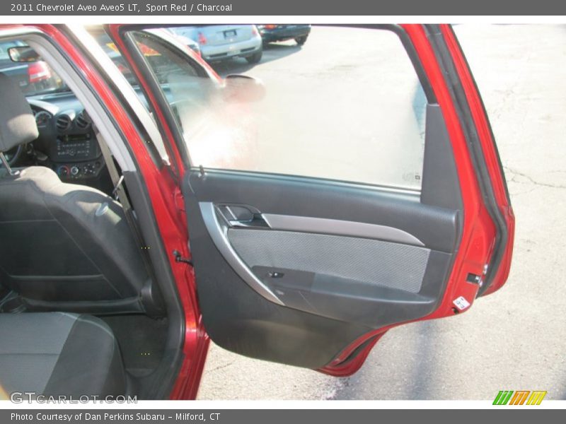 Sport Red / Charcoal 2011 Chevrolet Aveo Aveo5 LT