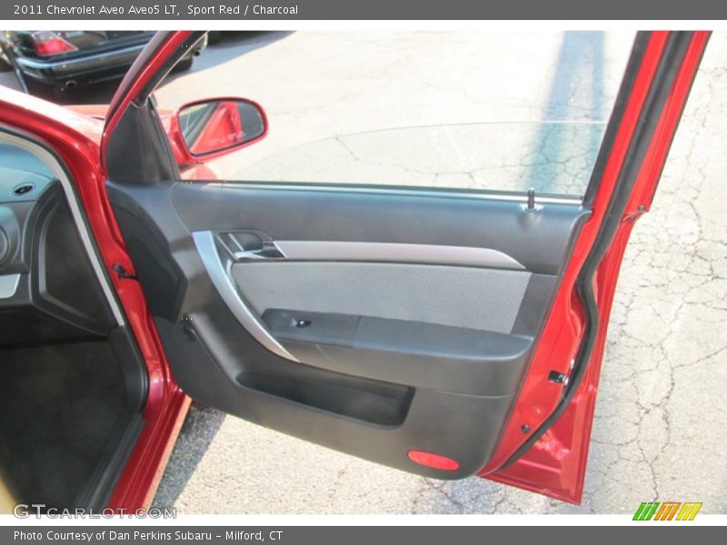 Sport Red / Charcoal 2011 Chevrolet Aveo Aveo5 LT
