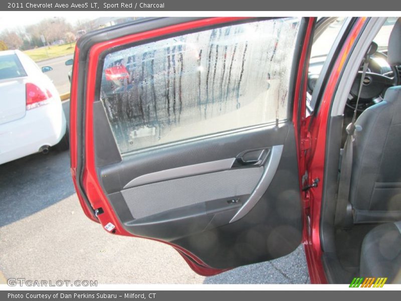 Sport Red / Charcoal 2011 Chevrolet Aveo Aveo5 LT