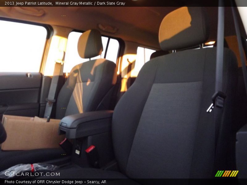 Mineral Gray Metallic / Dark Slate Gray 2013 Jeep Patriot Latitude