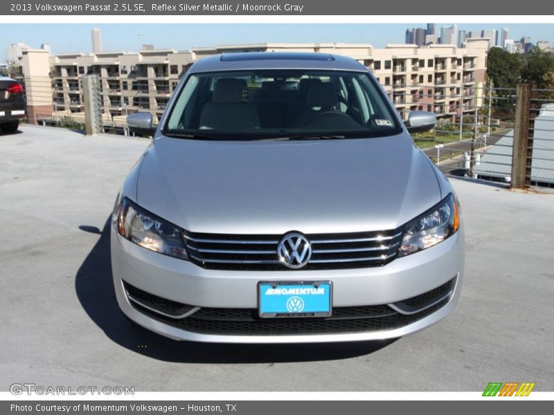 Reflex Silver Metallic / Moonrock Gray 2013 Volkswagen Passat 2.5L SE