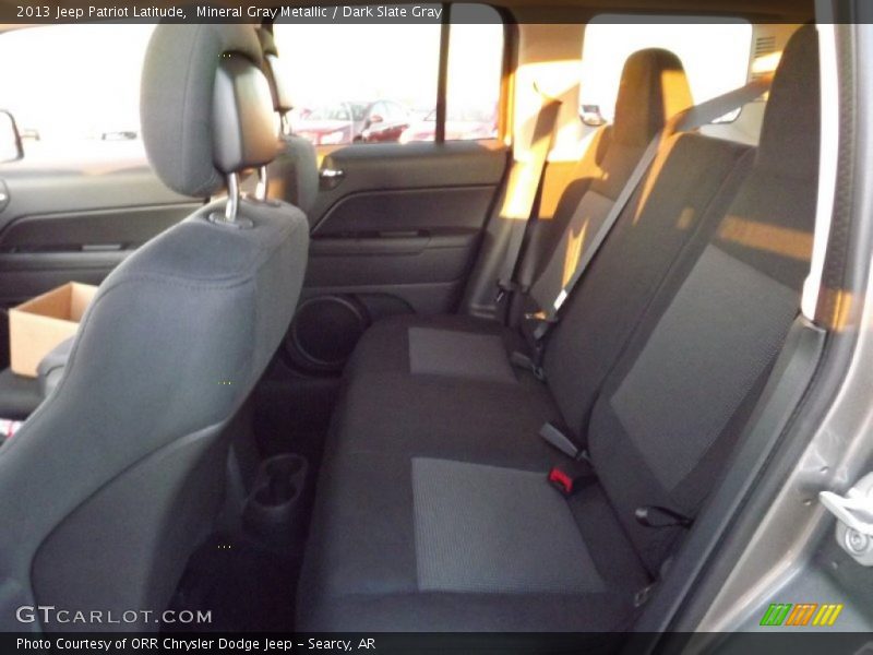 Mineral Gray Metallic / Dark Slate Gray 2013 Jeep Patriot Latitude