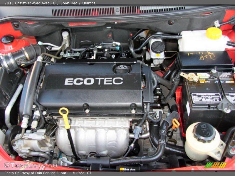 Sport Red / Charcoal 2011 Chevrolet Aveo Aveo5 LT