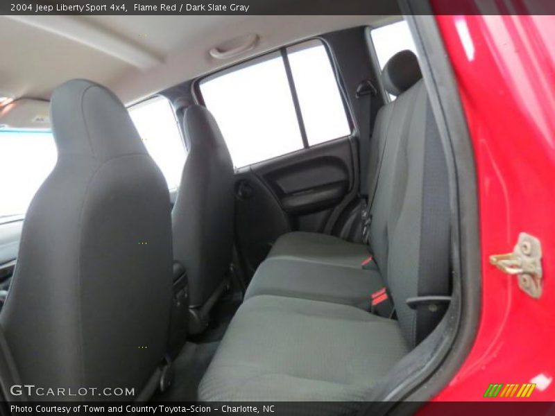 Flame Red / Dark Slate Gray 2004 Jeep Liberty Sport 4x4