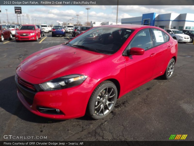 Front 3/4 View of 2013 Dart Rallye