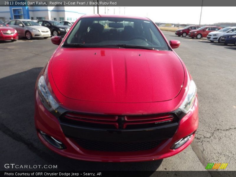 Redline 2-Coat Pearl / Black/Ruby Red 2013 Dodge Dart Rallye