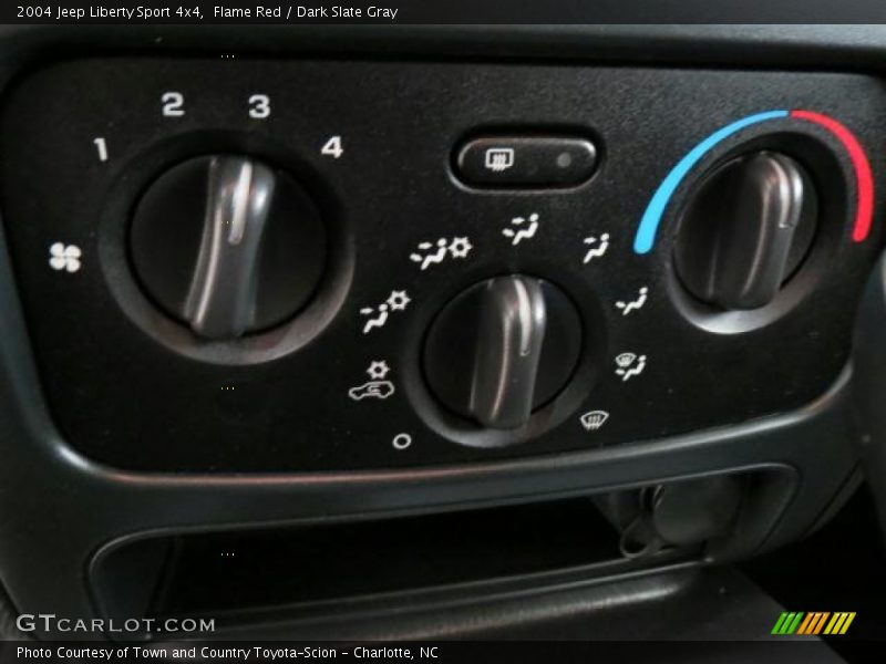 Controls of 2004 Liberty Sport 4x4
