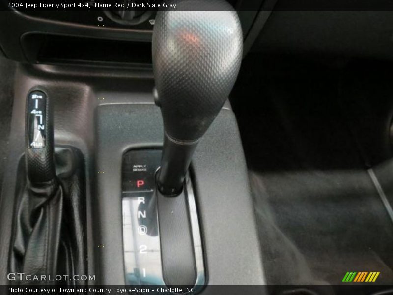 Flame Red / Dark Slate Gray 2004 Jeep Liberty Sport 4x4