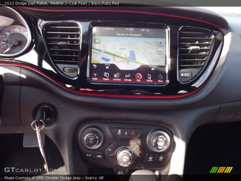 Redline 2-Coat Pearl / Black/Ruby Red 2013 Dodge Dart Rallye