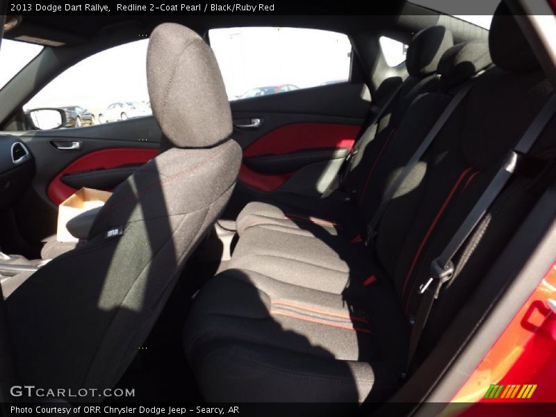 Redline 2-Coat Pearl / Black/Ruby Red 2013 Dodge Dart Rallye