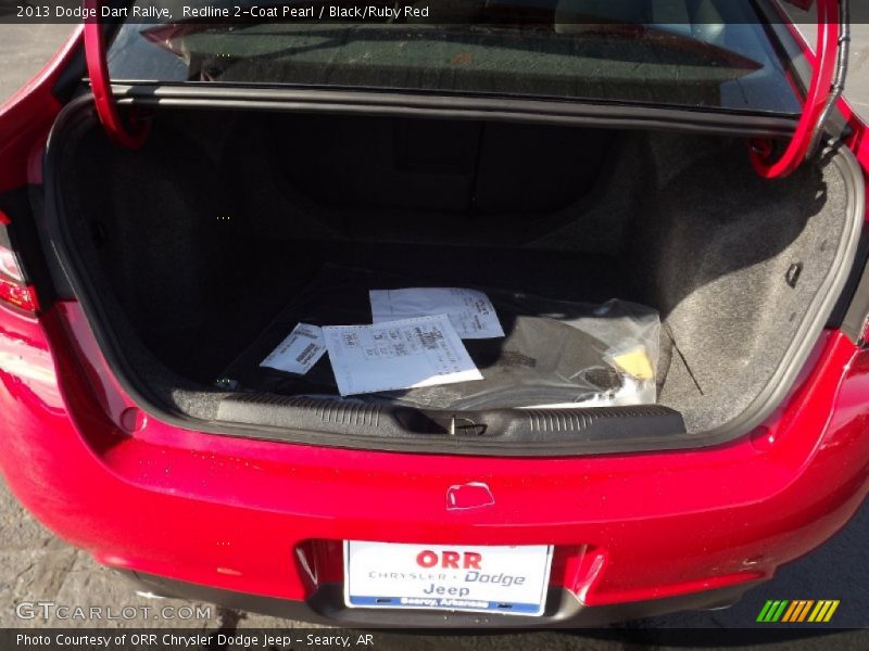 Redline 2-Coat Pearl / Black/Ruby Red 2013 Dodge Dart Rallye