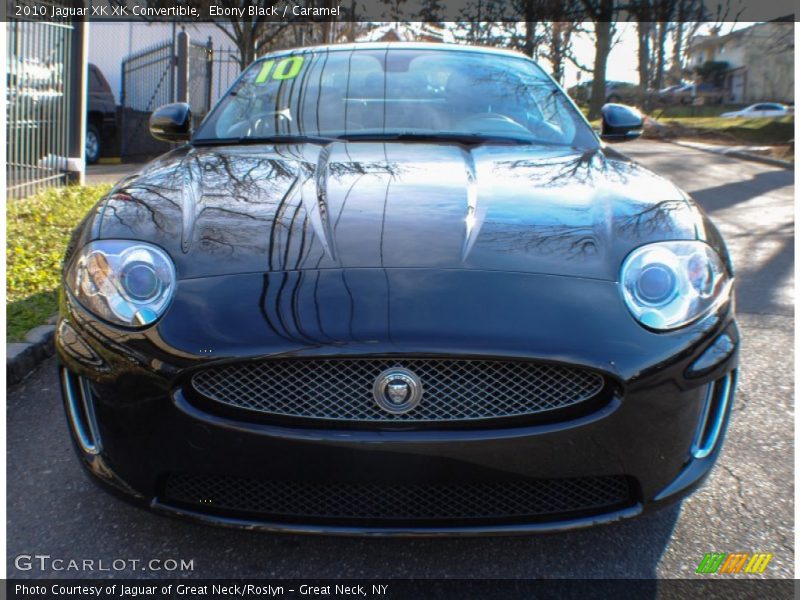 Ebony Black / Caramel 2010 Jaguar XK XK Convertible