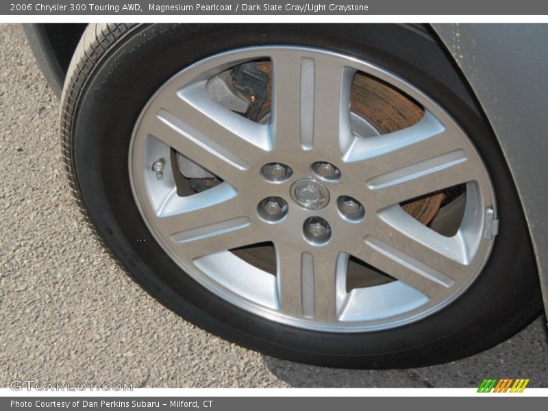 Magnesium Pearlcoat / Dark Slate Gray/Light Graystone 2006 Chrysler 300 Touring AWD