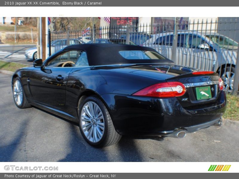 Ebony Black / Caramel 2010 Jaguar XK XK Convertible