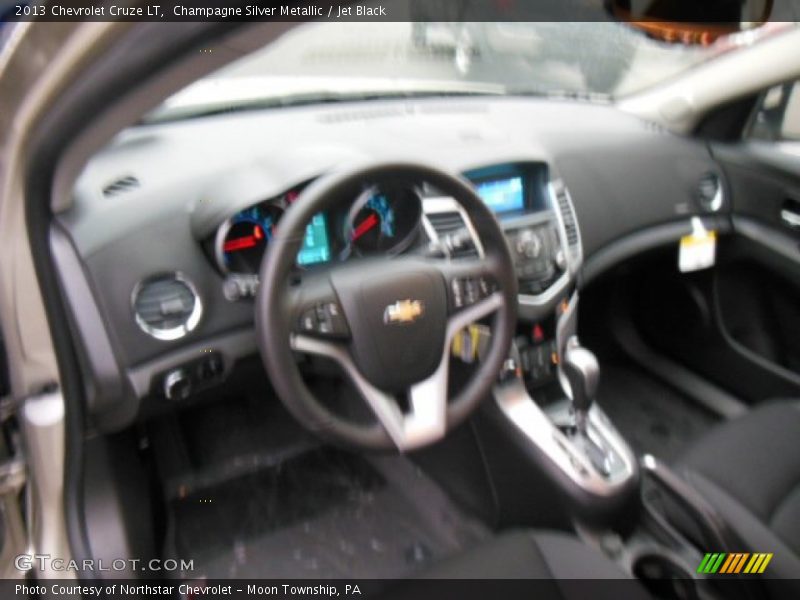 Champagne Silver Metallic / Jet Black 2013 Chevrolet Cruze LT