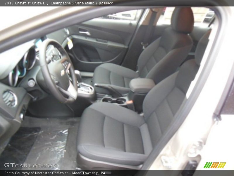 Champagne Silver Metallic / Jet Black 2013 Chevrolet Cruze LT