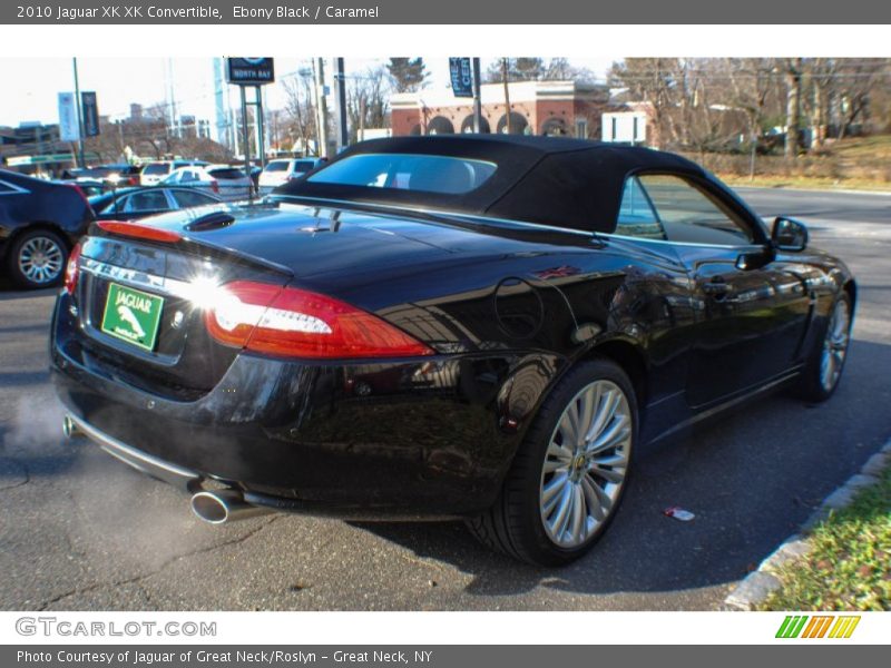 Ebony Black / Caramel 2010 Jaguar XK XK Convertible