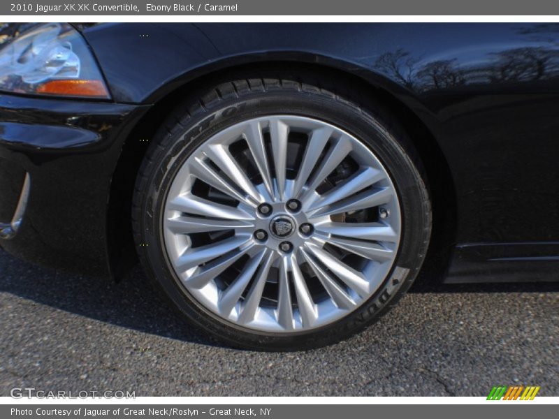 Ebony Black / Caramel 2010 Jaguar XK XK Convertible