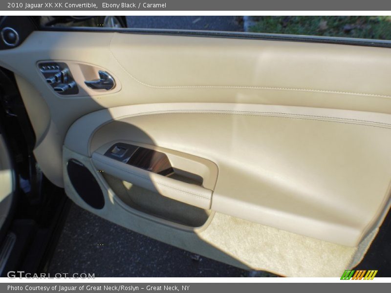 Ebony Black / Caramel 2010 Jaguar XK XK Convertible