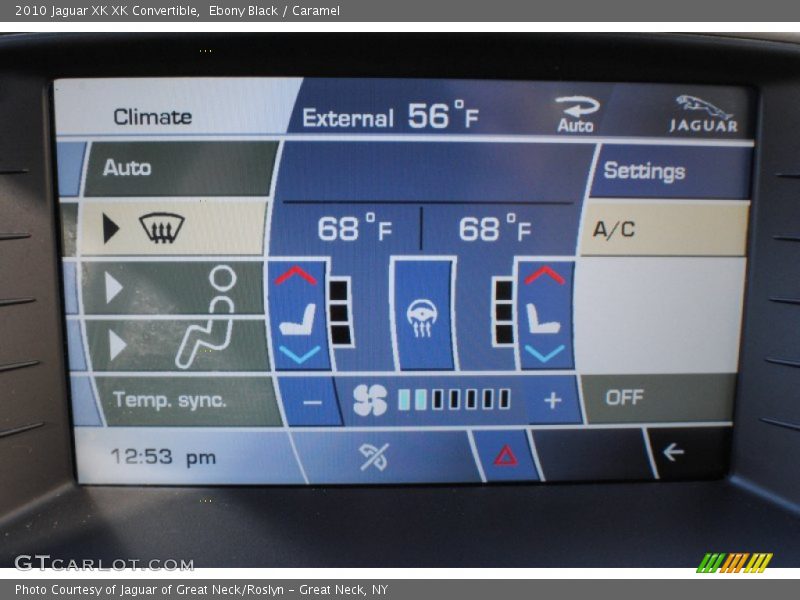 Ebony Black / Caramel 2010 Jaguar XK XK Convertible