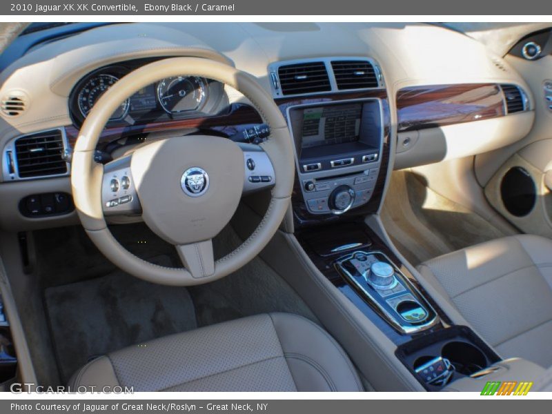 Ebony Black / Caramel 2010 Jaguar XK XK Convertible