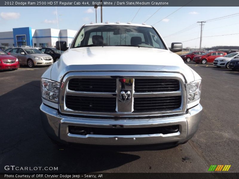 Bright White / Dark Slate/Medium Graystone 2012 Dodge Ram 2500 HD ST Regular Cab 4x4