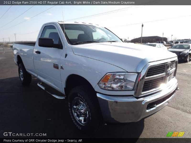 Bright White / Dark Slate/Medium Graystone 2012 Dodge Ram 2500 HD ST Regular Cab 4x4