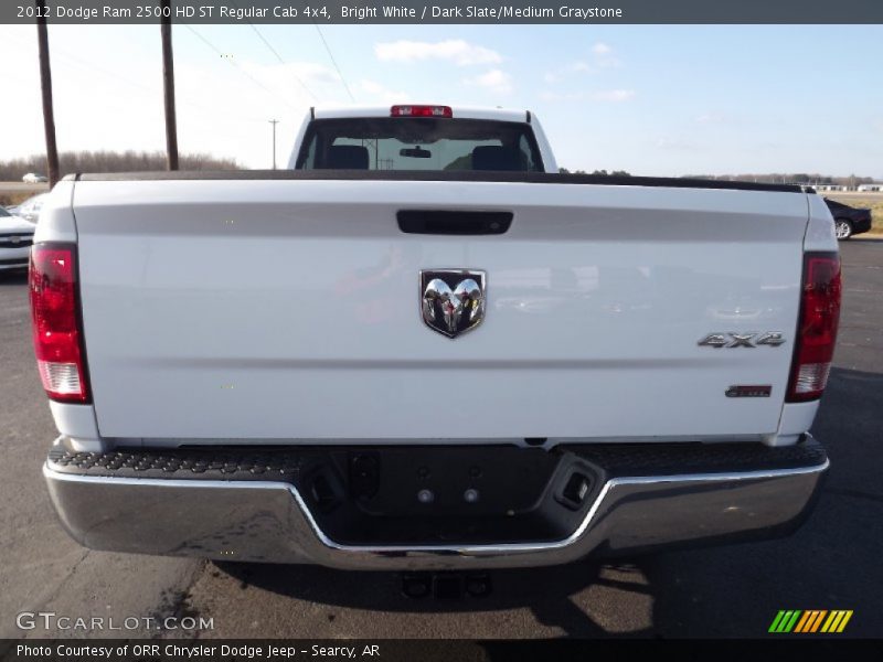 Bright White / Dark Slate/Medium Graystone 2012 Dodge Ram 2500 HD ST Regular Cab 4x4