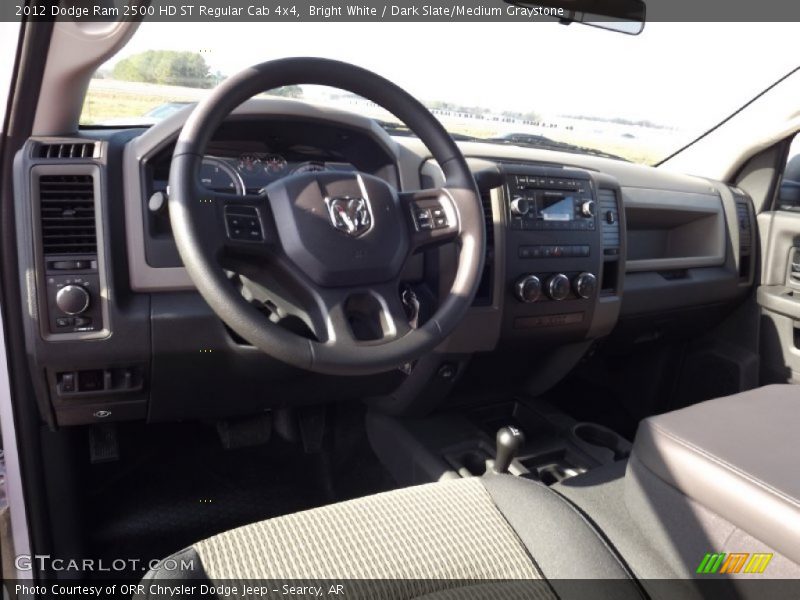 Bright White / Dark Slate/Medium Graystone 2012 Dodge Ram 2500 HD ST Regular Cab 4x4
